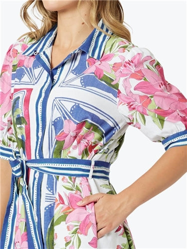 Gordon Smith Monaco Midi Shirt Dress 48082