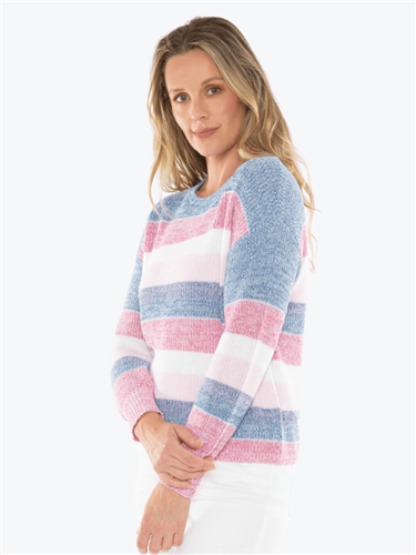 Jump Multi Stripe Pullover