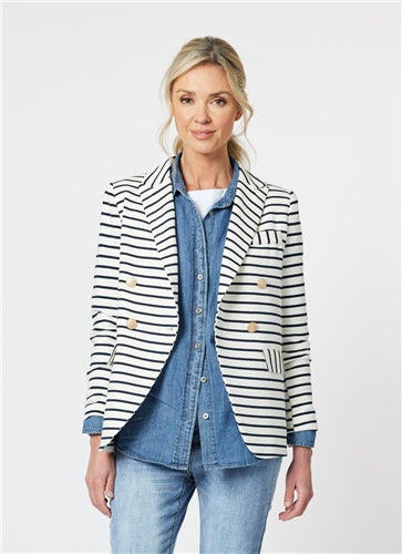 Gordon Smith Stripe Blazer 40173