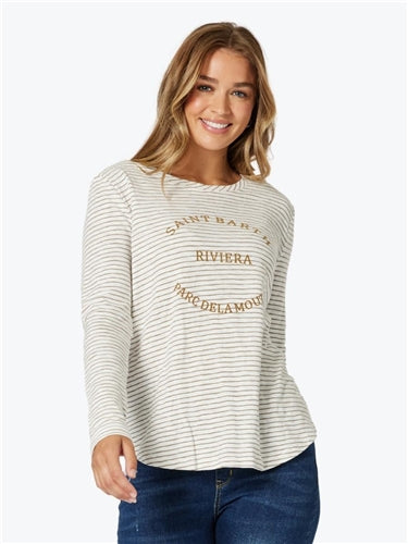 Threadz Riviera Long Sleeve Tee 47074