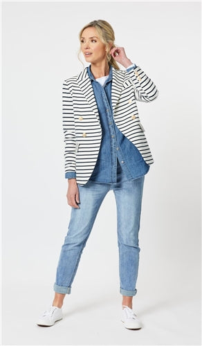 Gordon Smith Stripe Blazer 40173