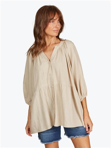 Isle of Mine Amelie Button Top