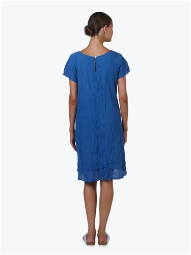 Namastai Crinkle Cotton Shift Dress