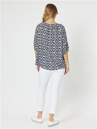 Threadz Diamond Tunic 46045
