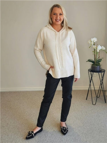 Threadz Alexa Knit Hoodie 46873