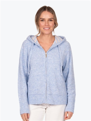 Fields Zip Stripe Hoodie FK5021
