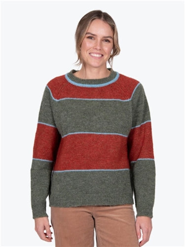 Fields Mohair Stripe Pullover FK5017