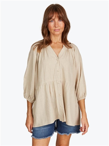 Isle of Mine Amelie Button Top