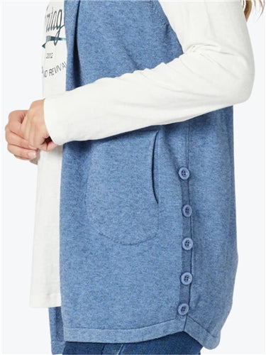 Threadz Ollie Side Button Vest 45281