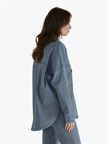 Betty Basics Cherry Denim Shirt BB8376