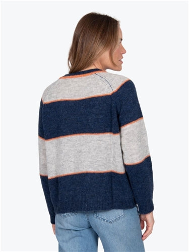Fields Mohair Stripe Pullover FK5017