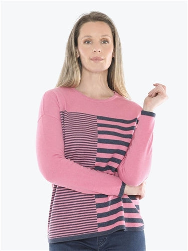 Jump Mixed Stripe Pullover