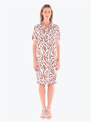 Jump Zebra Mono Dress