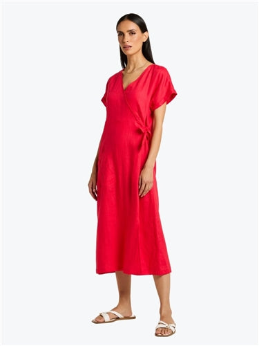 Yarra Trail Twist Front Dress