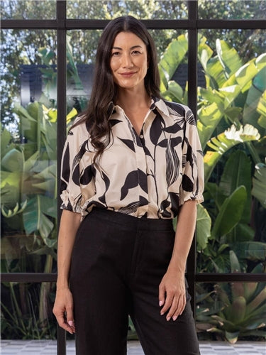 Jump Vine Print Shirt