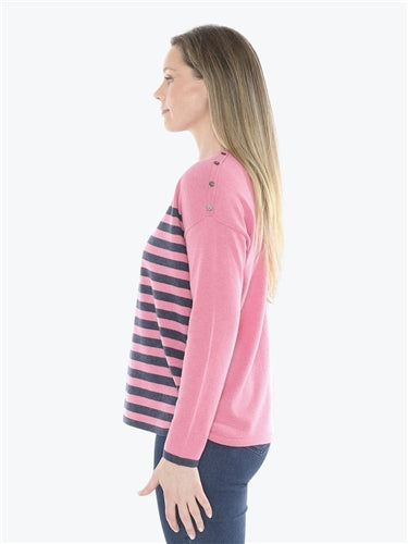 Jump Mixed Stripe Pullover
