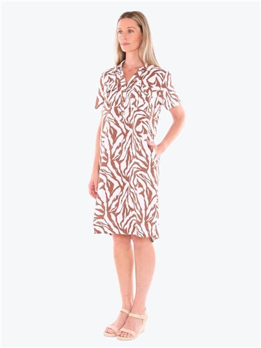 Jump Zebra Mono Dress