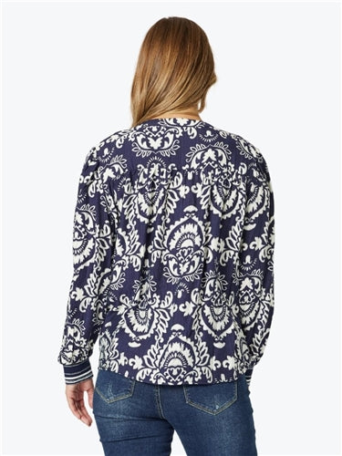 Threadz Emily Print Top 47093