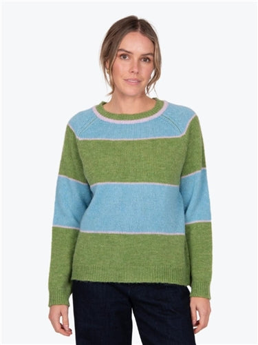 Fields Mohair Stripe Pullover FK5017