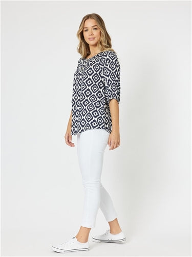 Threadz Diamond Tunic 46045