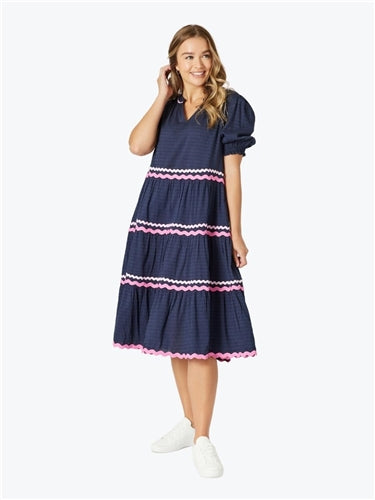 Threadz Ric Rac Tiered Dress 48435