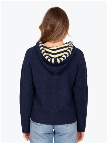Fields Zip Stripe Hoodie FK5021