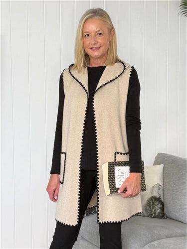 Clarity Cosy Hooded Vest 46845