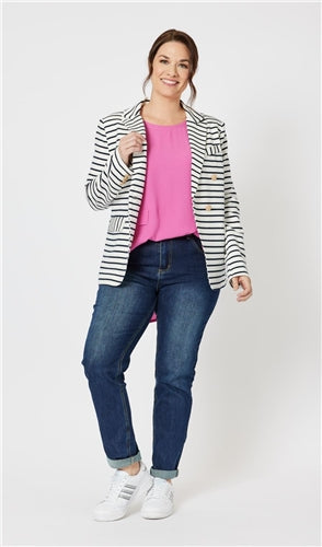 Gordon Smith Stripe Blazer 40173