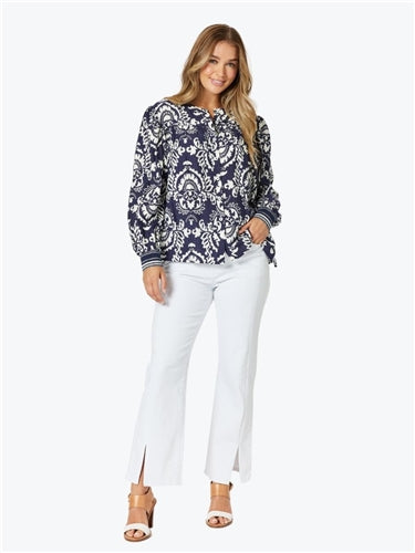 Threadz Emily Print Top 47093