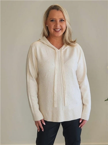 Threadz Alexa Knit Hoodie 46873