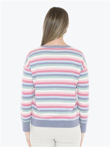 Jump Pastel Stripe Pullover