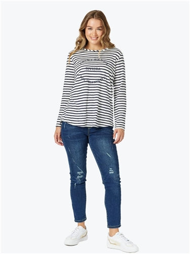 Threadz Riviera Long Sleeve Tee 47074