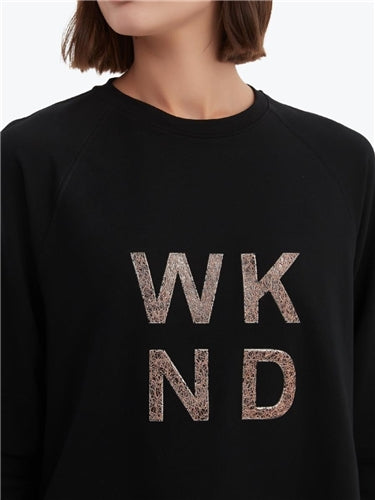 Tirelli Embossed Metallic WKND Sweat
