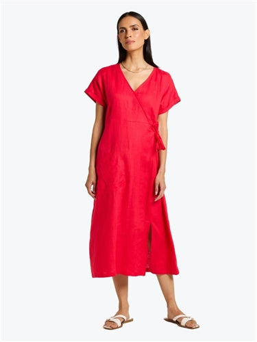 Yarra Trail Twist Front Dress