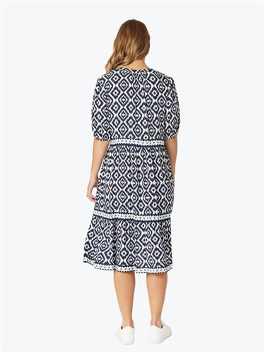 Threadz Diamonds Are Forever Tier Dress 48392
