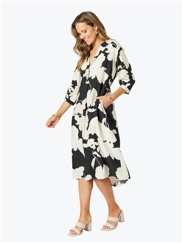 Clarity Barcelona Floral Print Dress 47853