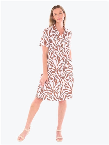 Jump Zebra Mono Dress