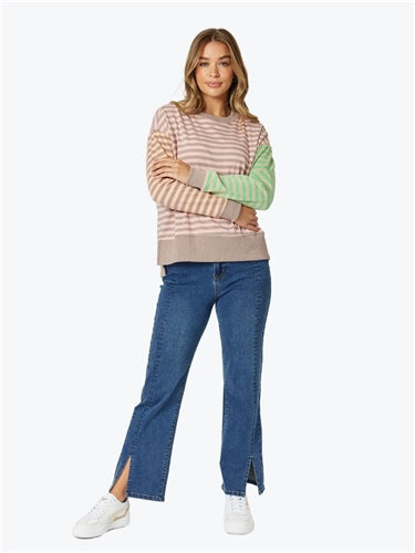 Threadz Maxwell Stripe Sweatshirt 47056