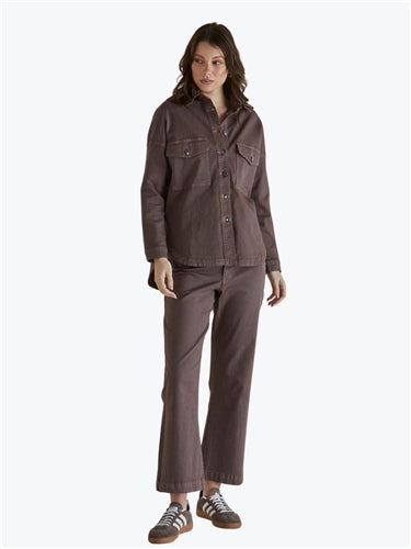 Betty Basics Cherry Denim Shirt BB8376