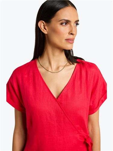Yarra Trail Twist Front Dress