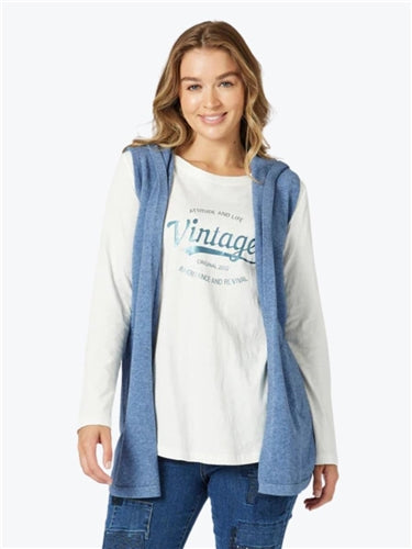 Threadz Ollie Side Button Vest 45281