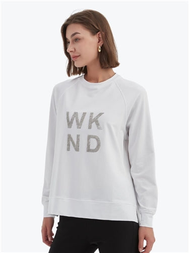 Tirelli Embossed Metallic WKND Sweat