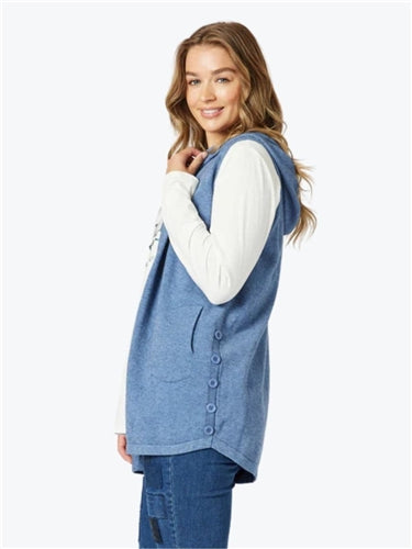 Threadz Ollie Side Button Vest 45281