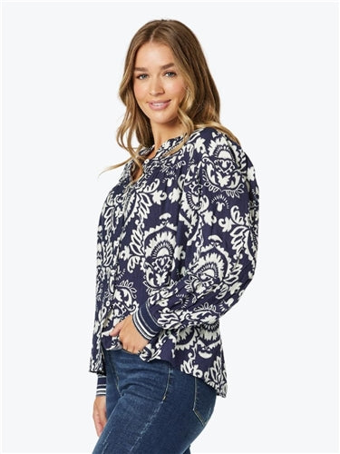 Threadz Emily Print Top 47093