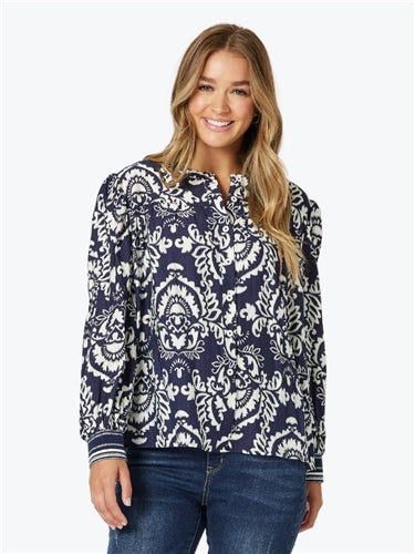 Threadz Emily Print Top 47093