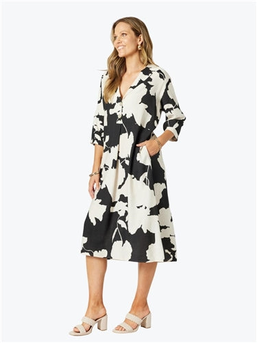 Clarity Barcelona Floral Print Dress 47853