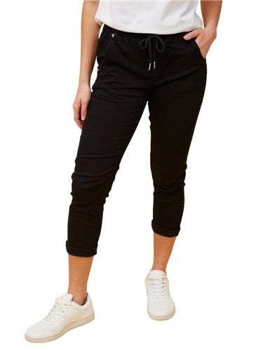 Caroline K Morgan Cotton Crop Jogger
