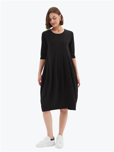 Tirelli Diagonal Seam Dress
