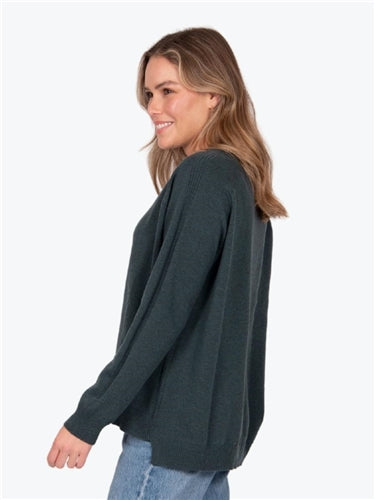 Fields Rib Trim Pullover FK5006