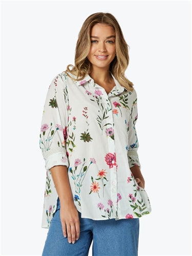 Threadz Garden Floral Shirt 46700